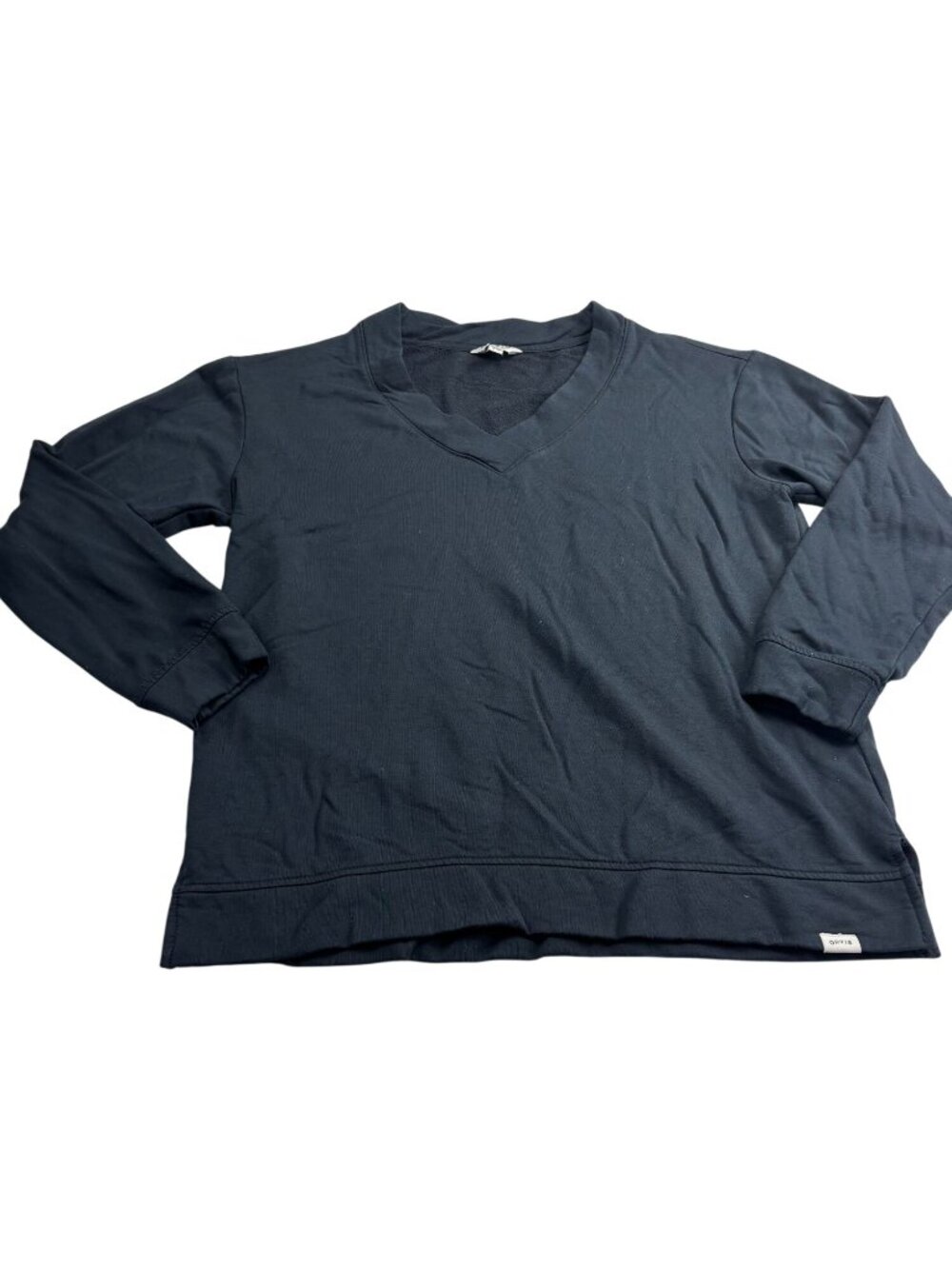 Orvis Classic Collection Black V-Neck Long Sleeve Pullover M